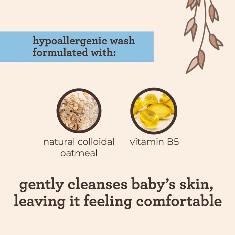 slide 7 of 7, Aveeno Baby Cleansing Therapy Moisturizing Wash - 8 fl oz, 8 fl oz