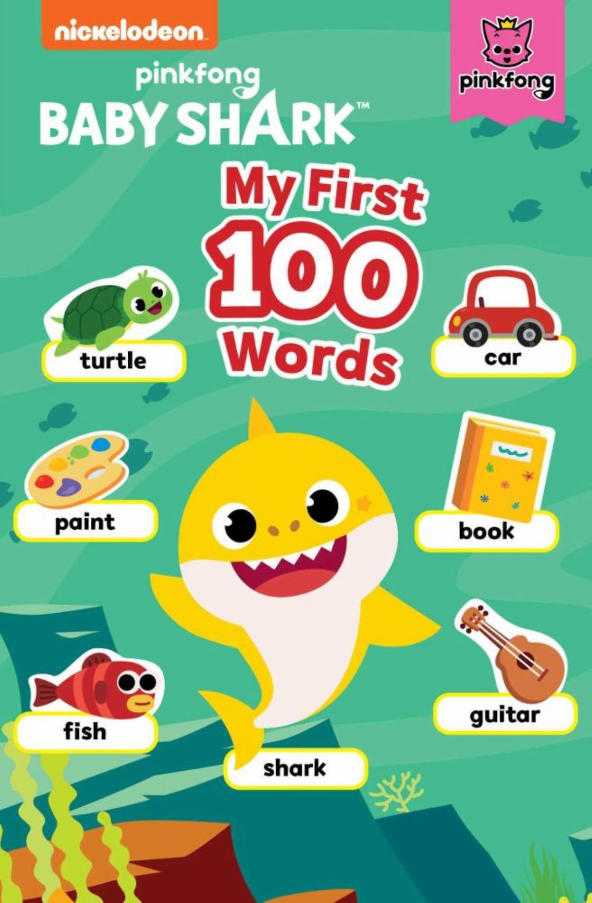 slide 1 of 1, BABY SHARK MY FIRST 100 WORDS By PINKFONG, 1 ct