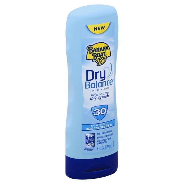 slide 1 of 2, Banana Boat Dry Balance Sunscreen Lotion - SPF 30, 6 oz