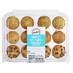 FRESH FROM MEIJER Meijer Mini Muffin, Variety Pack, 12ct