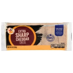 Stop & Shop Extra Sharp Yellow Cheddar Cheese Block