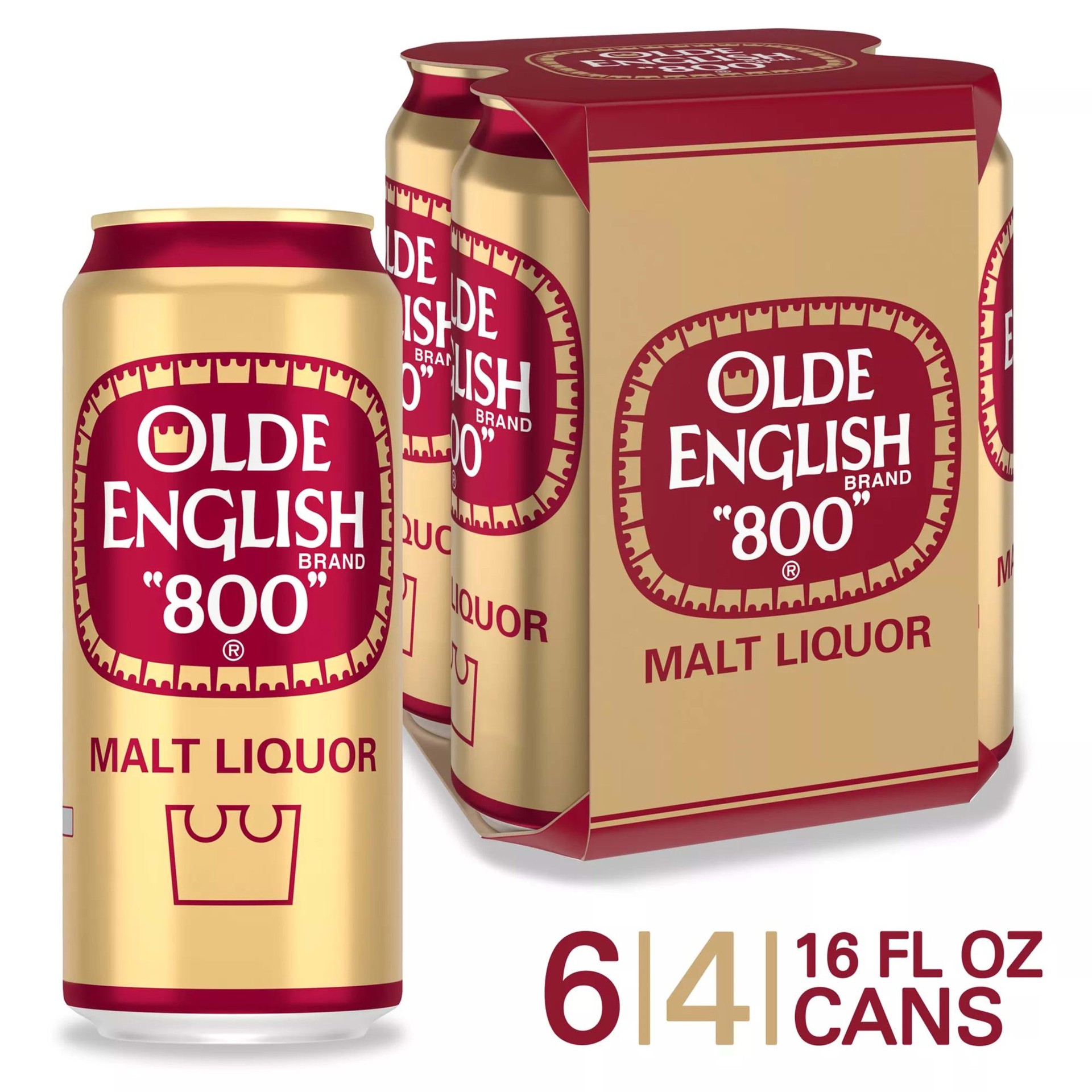 slide 1 of 5, Olde English 800 Olde English Malt Beverage Beer Single, 24 fl oz