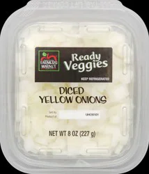 Harris Teeter Farmers Market™ Ready Veggies Diced Yellow Onions