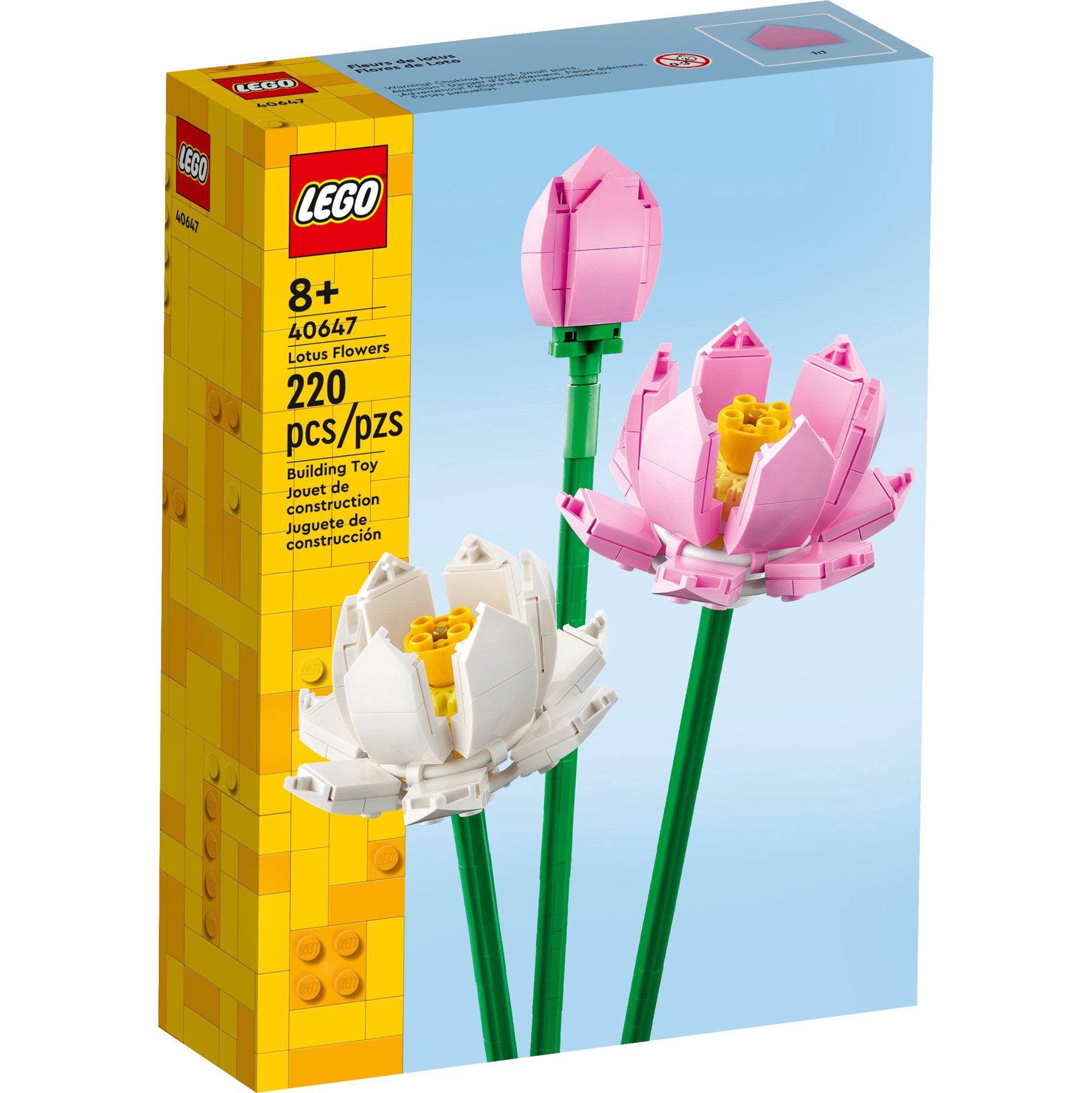 slide 1 of 1, LEGO Lotus Flowers Set, 1 ct
