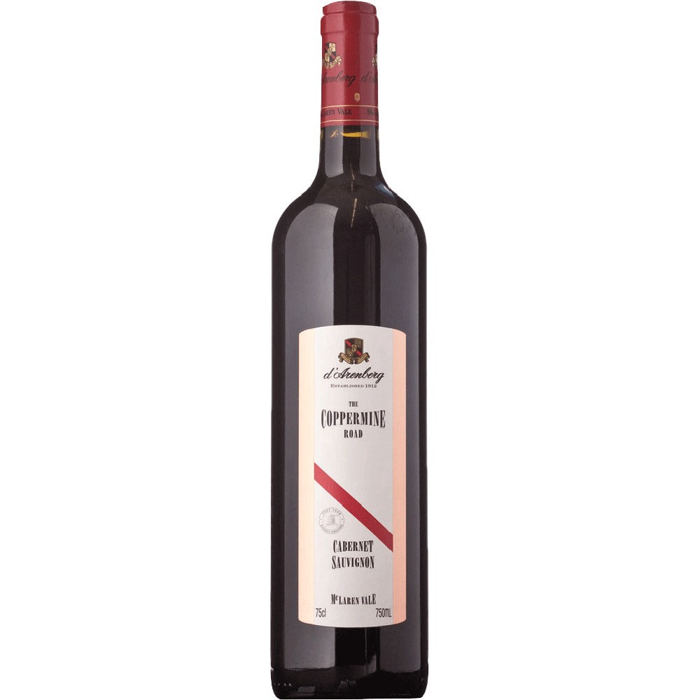 slide 1 of 1, D'arenberg Cab Coppermine Road, 750 ml