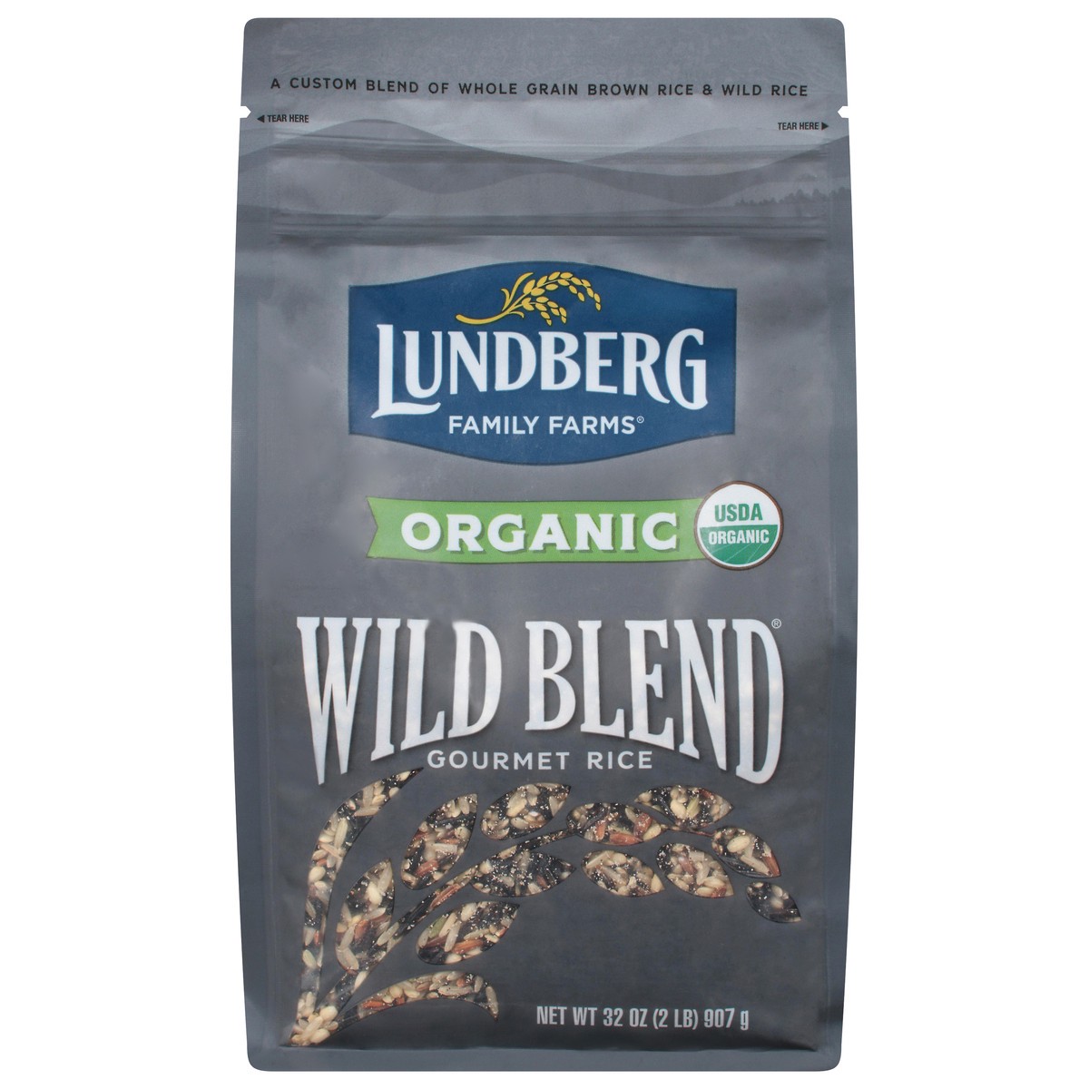 slide 8 of 14, Lundberg Family Farms Organic Wild Blend Gourmet Rice 32 oz, 32 oz