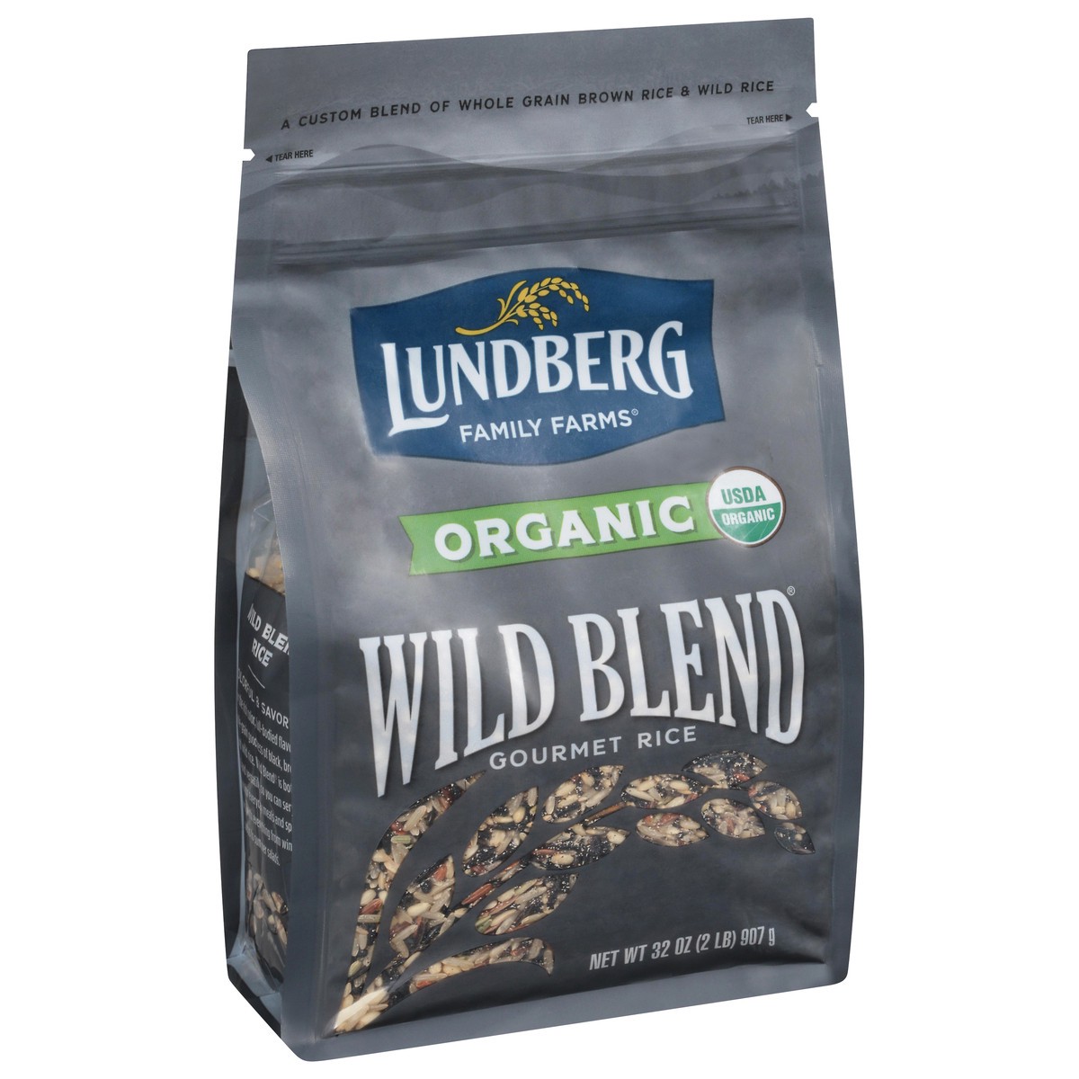 slide 11 of 14, Lundberg Family Farms Organic Wild Blend Gourmet Rice 32 oz, 32 oz