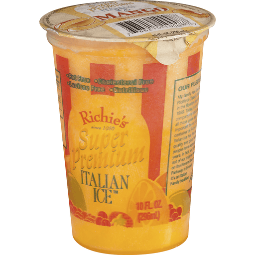 slide 3 of 8, Richie's Italian Ice - Mango, 10 fl oz