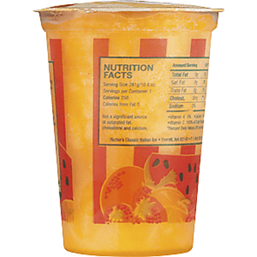 slide 7 of 8, Richie's Italian Ice - Mango, 10 fl oz