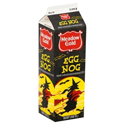 slide 1 of 6, Meadow Gold Egg Nog, 32 oz