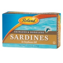 slide 1 of 1, Roland Sardines, 42 oz