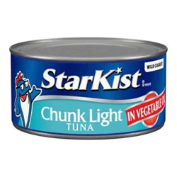 Starkist Tuna Chunk Light In Vegetable Oil - 12 Oz