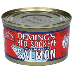 Demings Wild Alaska Salmon Red Sockeye - 7.5 Oz