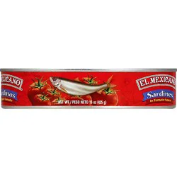El Mexicano Sardines In Tomato Sauce Can - 15 Oz