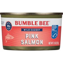 Bumble Bee Salmon Pink Wild Alaska - 7.5 Oz