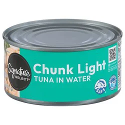 Signature Select Tuna Chunk Light In Water - 12 Oz