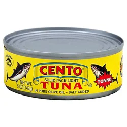 Cento Tuna Solid Pack Light - 5 Oz