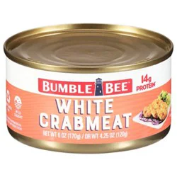 Bumble Bee Crabmeat Premium Select Wild Fancy White - 6 Oz