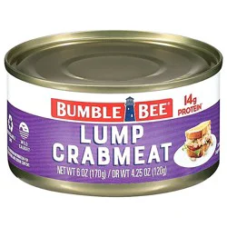Bumble Bee Crabmeat Premium Select Wild Fancy Lump - 6 Oz