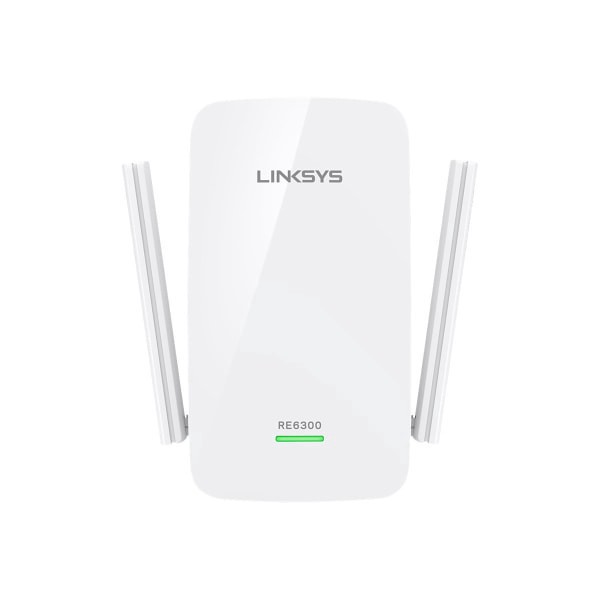 slide 4 of 5, Linksys Ac750 Boost Wi-Fi Range Extender - White, 1 ct