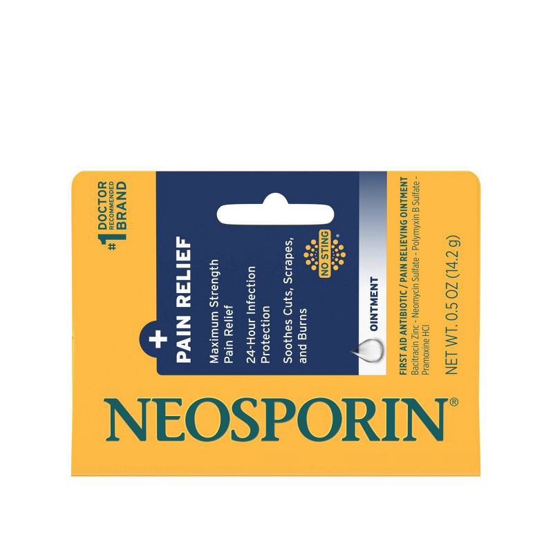 slide 2 of 7, Neosporin 24 Hour Infection Protection Pain Relief Ointment - 0.5oz, 0.5 oz