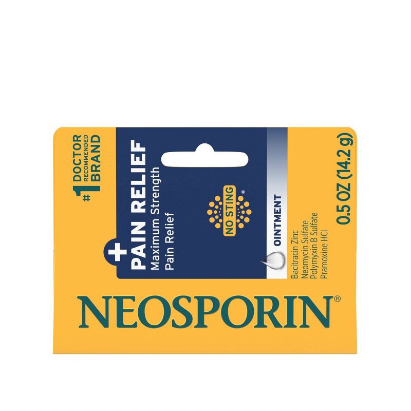 slide 1 of 7, Neosporin 24 Hour Infection Protection Pain Relief Ointment - 0.5oz, 0.5 oz
