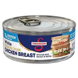Swanson White Premium Chunk Canned Chicken Breast In Water - 4.5 Oz