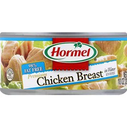 Hormel Chicken Breast Premium With Rib Meat In Water 98% Fat Free - 10 Oz