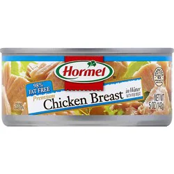 Hormel Chicken Breast Premium With Rib Meat In Water - 5 Oz