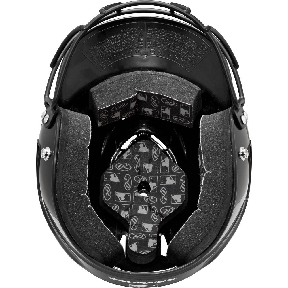 slide 4 of 5, Rawlings Softball Helmet Adult/Youth - Black, 1 ct