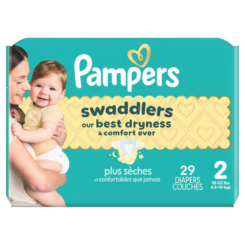 slide 16 of 16, Pampers Swaddlers Sensitive Disposable Diapers - Size 2 - 29ct, 2 x 29 ct