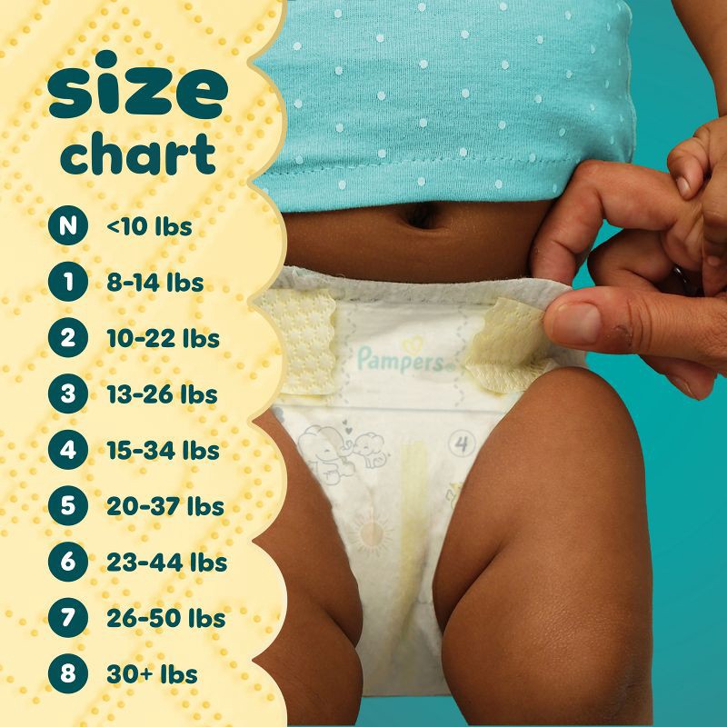 slide 10 of 16, Pampers Swaddlers Sensitive Disposable Diapers - Size 2 - 29ct, 2 x 29 ct