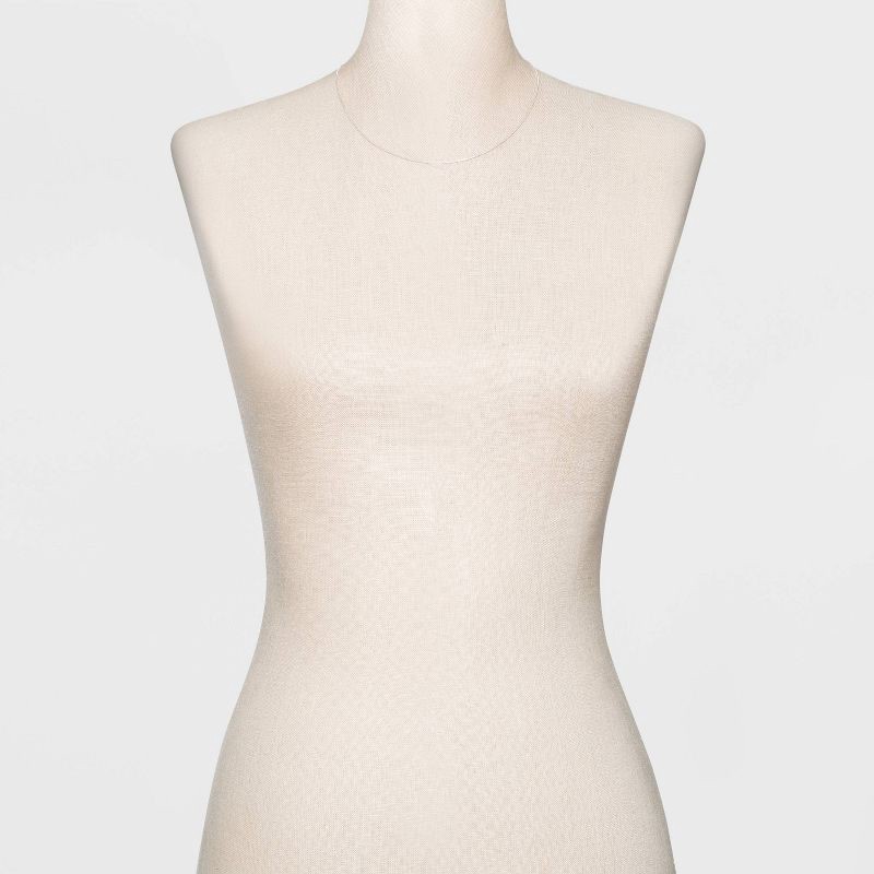 slide 2 of 3, Distributed by Target Sterling Silver Box Chain Necklace - Silver, 1 ct