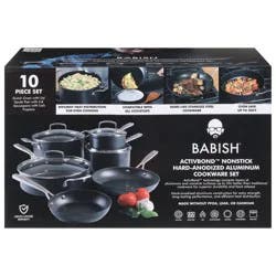 Babish ActivBond Nonstick Hard-Anodized Aluminum Cookware Set