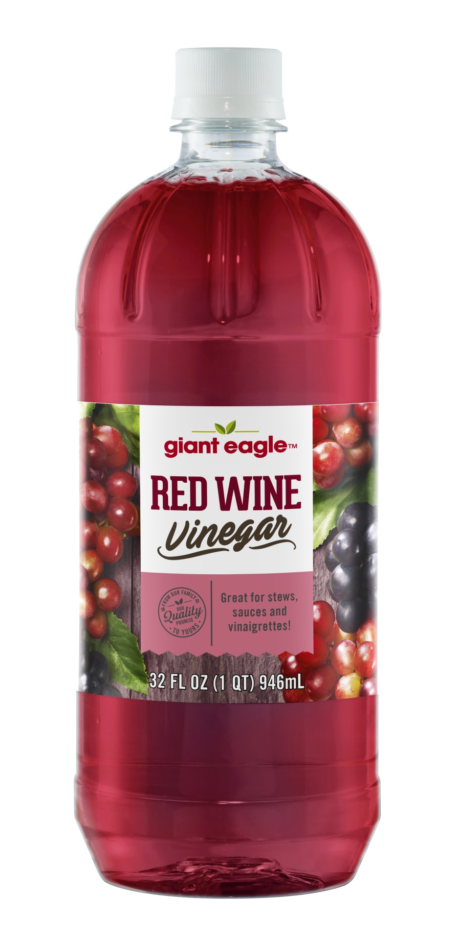 slide 1 of 1, Giant Eagle Red Wine Vinegar, 32 oz