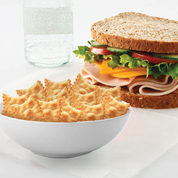 slide 18 of 29, RITZ Toasted Chips Roasted Garlic Crackers, Party Snacks, 8.1 oz, 8.1 oz