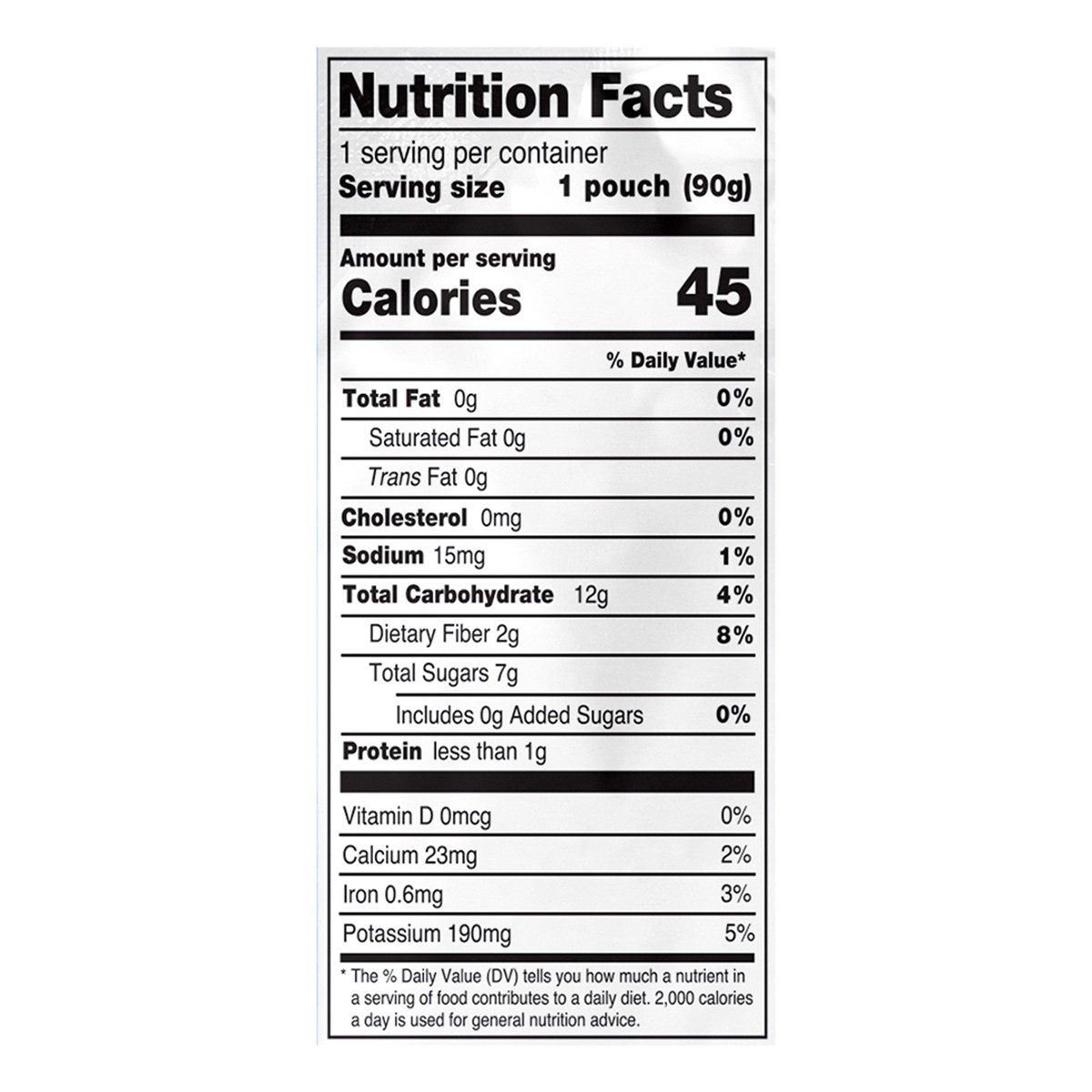 slide 6 of 7, Crunch Pak Blendz Paw Apple Strawberry Spinach Pouch 6/3.2oz., 3.2 oz