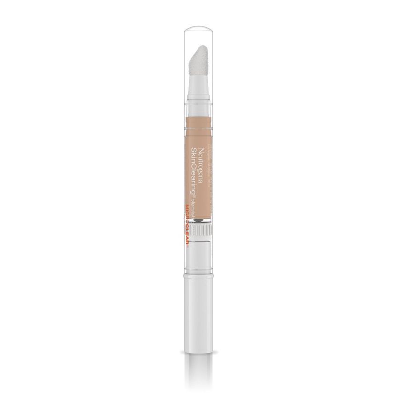 slide 2 of 6, Neutrogena SkinClearing Blemish Concealer Face Makeup with Salicylic Acid to Help Cover, Treat & Prevent Breakouts - 10 Light - 0.05oz, 0.05 oz