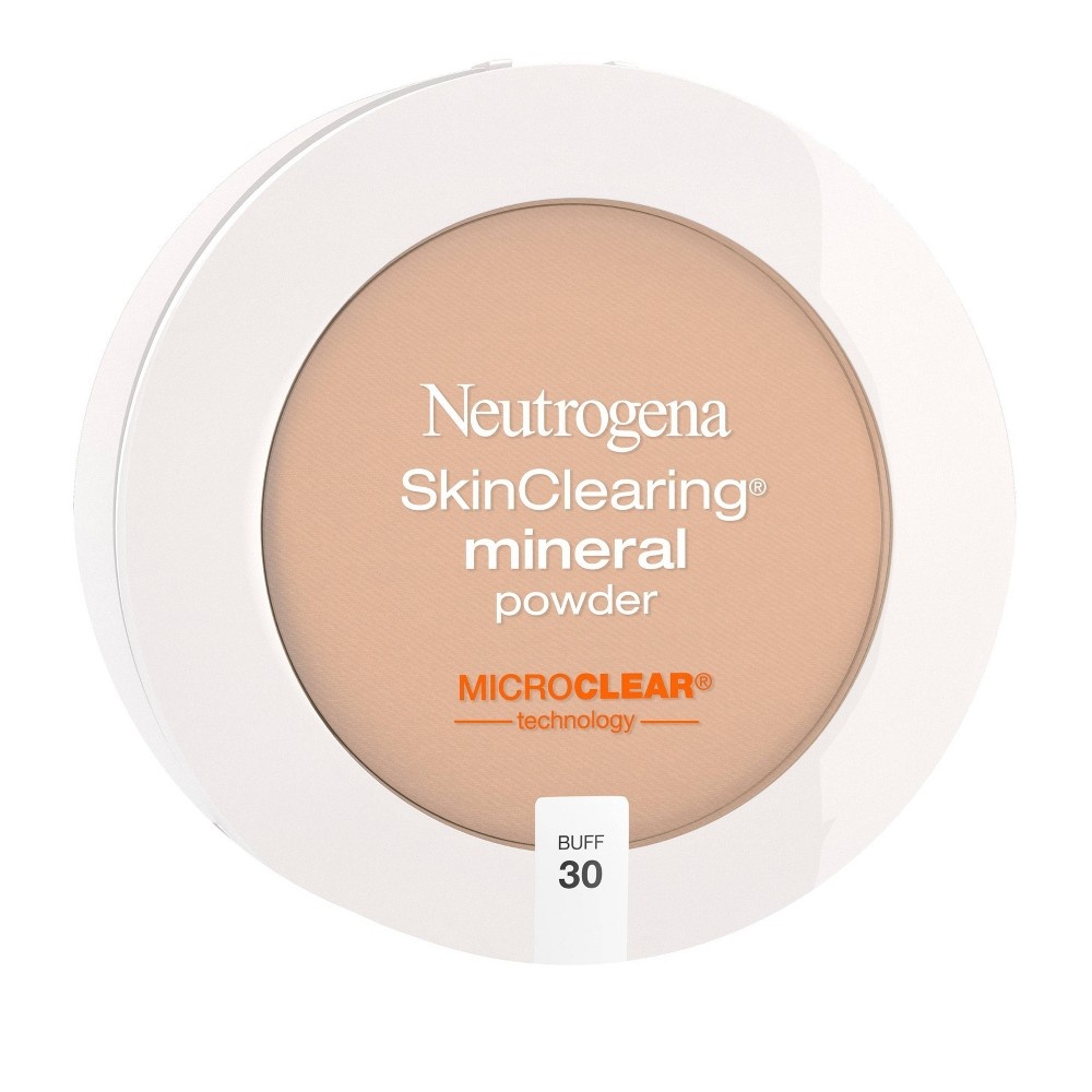 slide 3 of 11, Neutrogena Skin Clearing Pressed Powder - 30 Buff, 1 ct