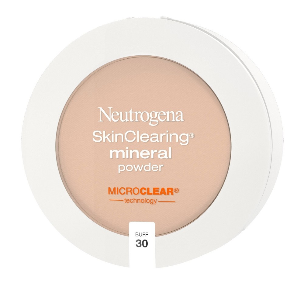 slide 11 of 11, Neutrogena Skin Clearing Pressed Powder - 30 Buff, 1 ct