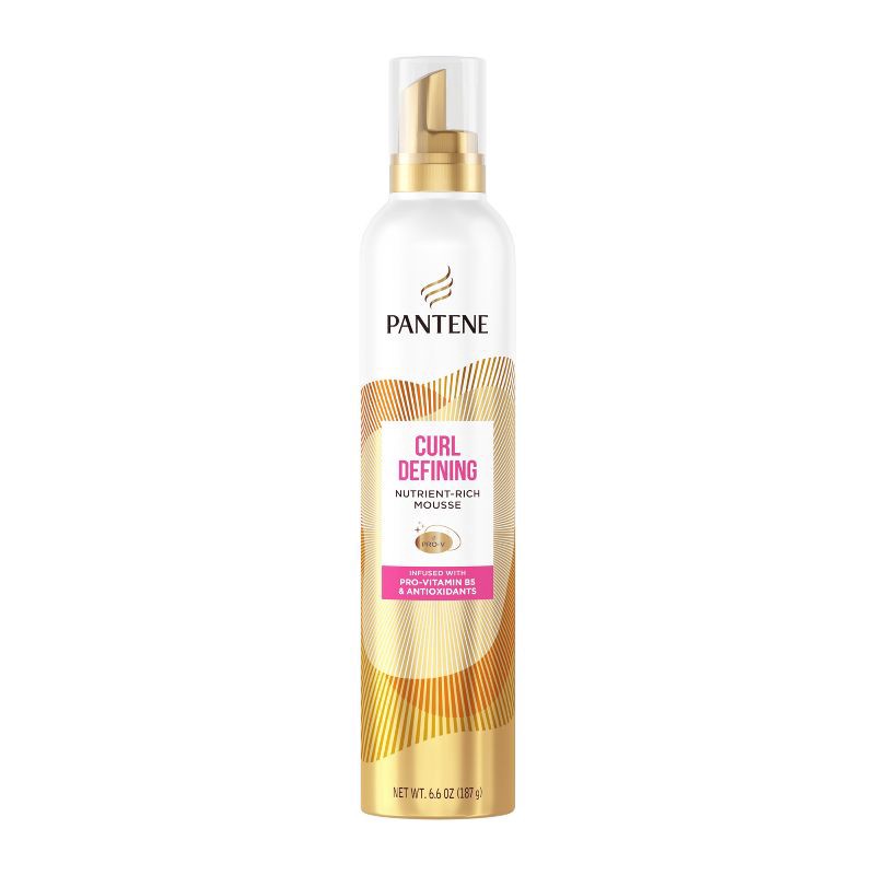 slide 10 of 11, Pantene Pro-V Anti Frizz Hair Mousse for Curly Hair - 6.6oz, 6.6 oz
