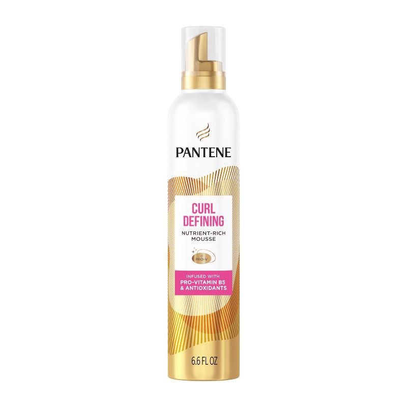 slide 1 of 11, Pantene Pro-V Anti Frizz Hair Mousse for Curly Hair - 6.6oz, 6.6 oz