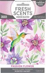 Willowbrook 3 Pack Scented Sachet in Passion Flower