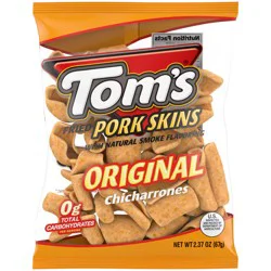 Tom's Original Flavor Chicharrones Pork Skins