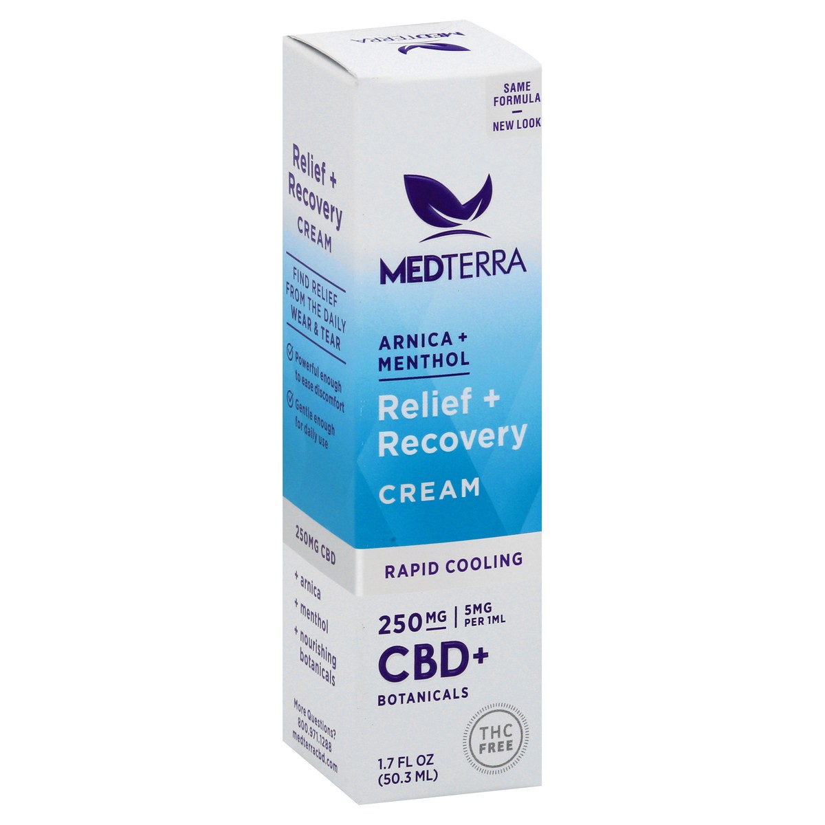 slide 9 of 9, Medterra Rapid Cooling Cream 250Mg, 1.7 oz