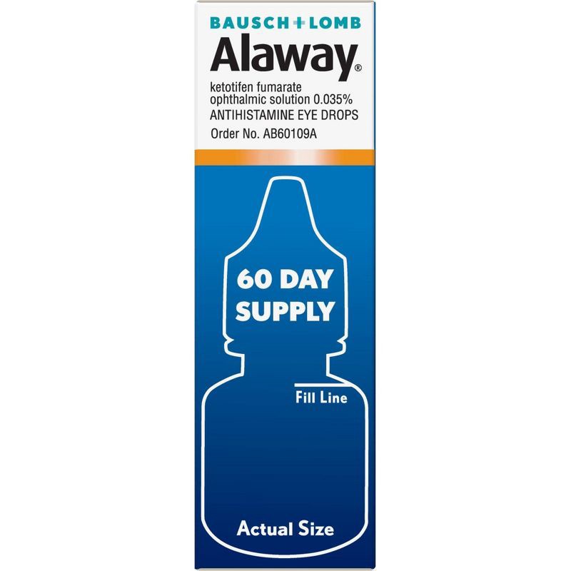 slide 7 of 14, Alaway 12 Hours Allergy Itch Relief Eye Drops - 0.34 fl oz, 0.34 fl oz