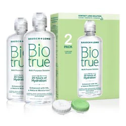 Biotrue Contact Solution for Multipurpose Lens Care - 20 fl oz