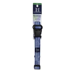Hamilton Eco Venture Bamboo Adjustable Dog Collar - Blue