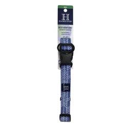 Hamilton Eco Venture Bamboo Adjustable Dog Collar - Blue