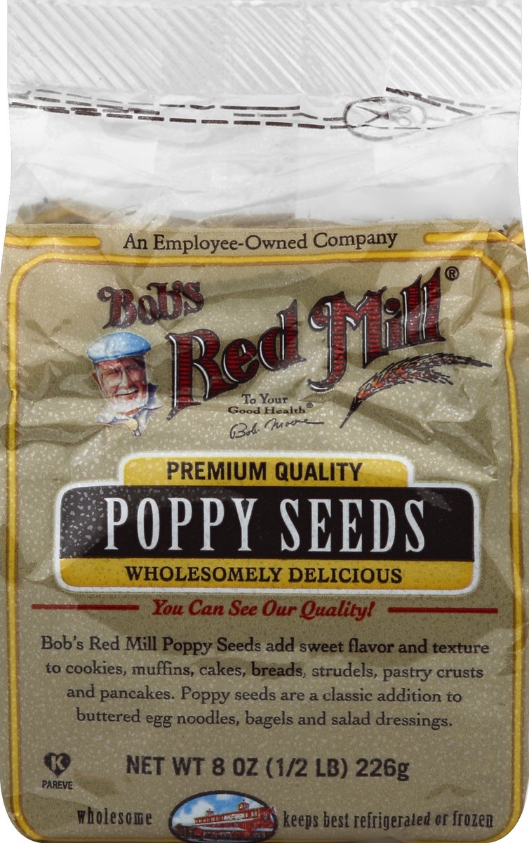 slide 5 of 5, Bob's Red Mill Poppy Seeds, 8 oz